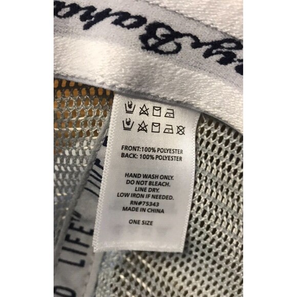 New Tommy Bahama Baseball Hat Marlin Tip Your Cap Light Blue Beach Tropical Fish - Picture 7 of 8